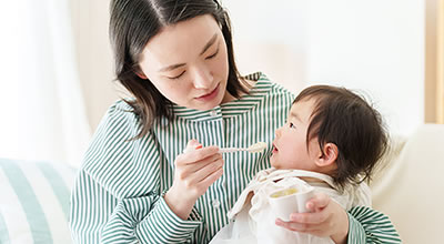 小さいお子さんも食べやすい飲みやすい